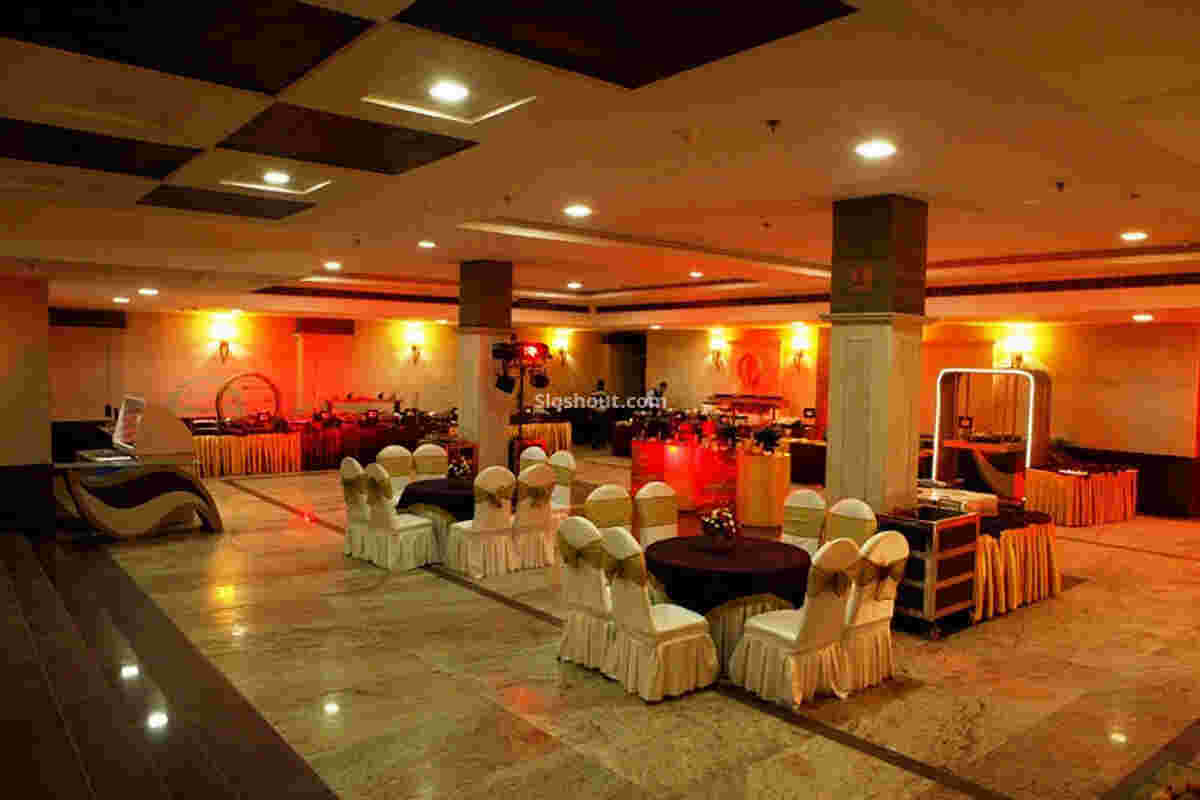 Terrace Area at Cherish Banquets