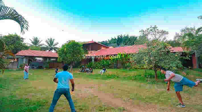 Terrace Area at Farmhouse 2040 BA 