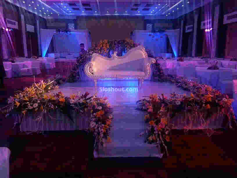 Terrace Area at Grand Valley Marriage Garden