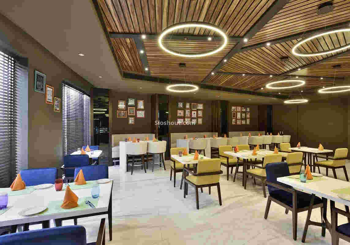 Terrace Area at Radisson Gurugram