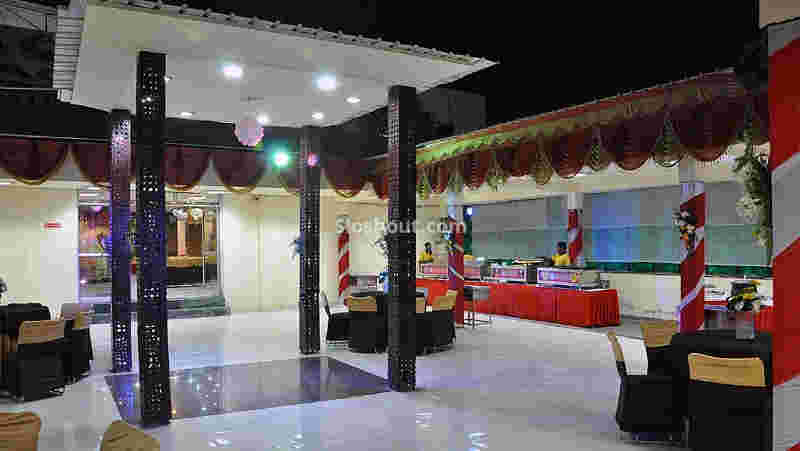 Terrace Area at Sunrize Banquet