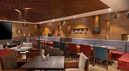 Ambience of BrewHouse- Radisson Blu