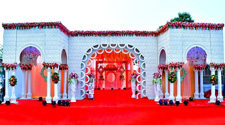Ambience of Signature Banquet & Party Lawn