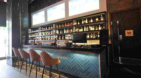 Bar Area at Beer Cafe Sky Bar