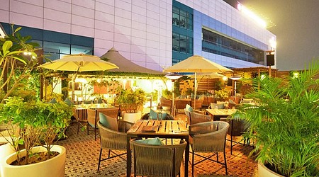 Bar Area at Boccon Cheeni By IGR