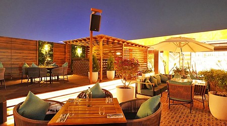 Bar Area at Boccon Cheeni By IGR