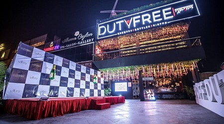 Bar Area at Duty Free - The Vayu Bar