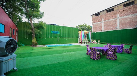 Bar Area at Dwarka Pool Villa