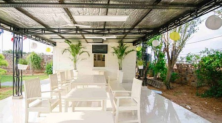 Bar Area at Farmhouse 555