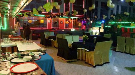 Bar Area at Feather Banquet