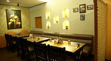 Bar Area at Mannat