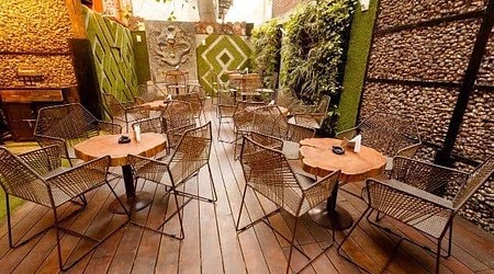 bar area at ministry of beer cp