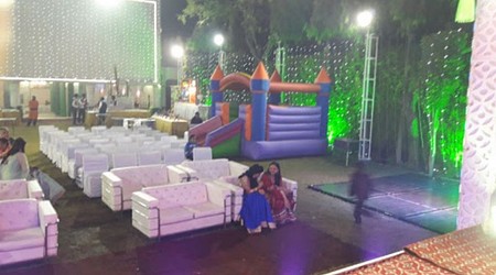Bar Area at Rajyog Farms