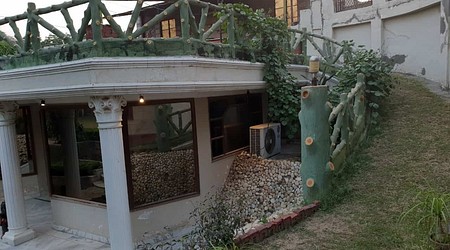 Bar Area at Sainik Farms Villa 1004