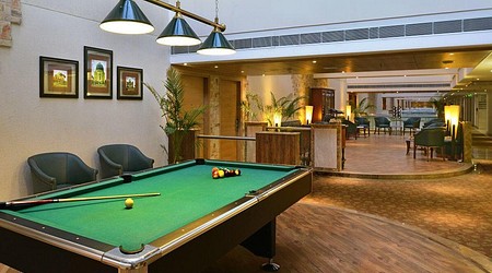 Bar Area at Savoy Suites