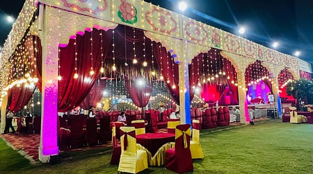 Bar Area at Shri Krishna Garden