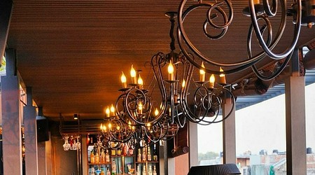 Bar Area at Sky Martini