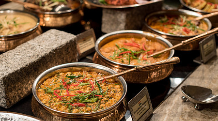 Bar Area at Uma Caterers