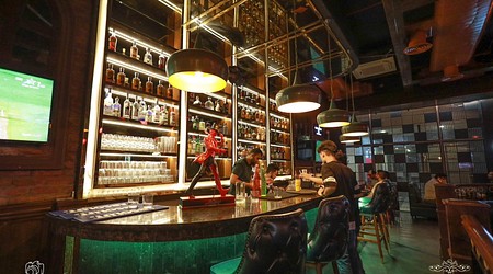 Bar Area at Whiskey Amour