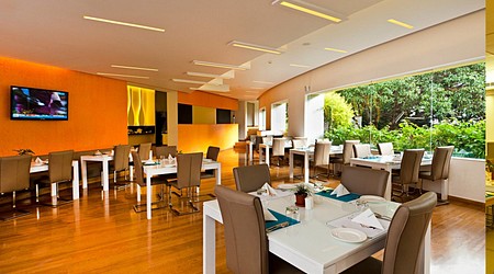 Bar Area at Zip by Spree at Woodrose Club