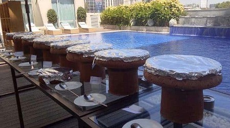 bgs poolside bar and grill a perfect corporate party place
