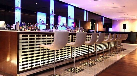 Birthday party at 24 7 bar- the lalit new delhi Barakhamba Road