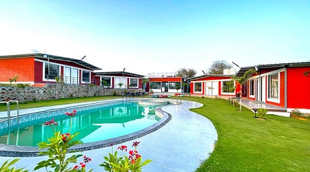 Birthday party at Farmhouse 163 Aravali