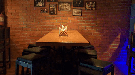 Birthday party at firehouse - bar and kitchen HBR Layout