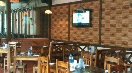 Birthday party at flambos brewpub Bund Garden Road