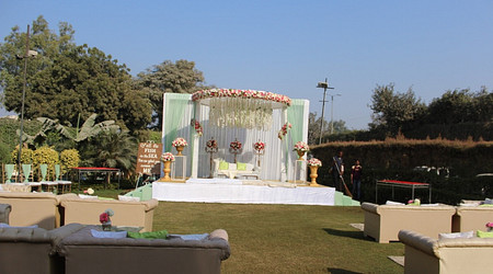 Birthday party at Fortune Park Boulevard Chattarpur
