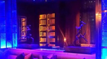 Birthday party at library blu - the leela palace MRC Nagar