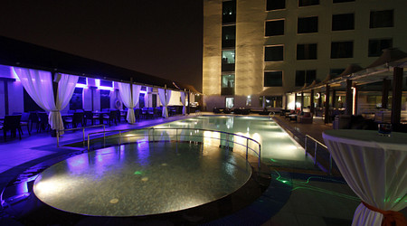Birthday party at lust by the pool - radisson blu Kaushambi