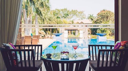 Birthday party at mist - the poolside kitchen - the golkonda resort Gandipet