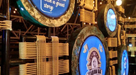Bollywood Theme Party at the stadium bar
