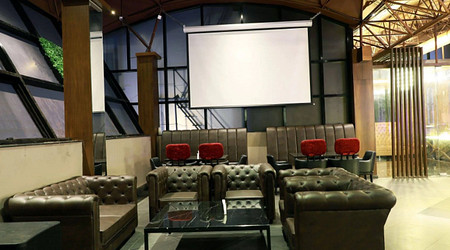 glass house a perfect corporate party place