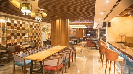 Interior Decor of BrewHouse- Radisson Blu
