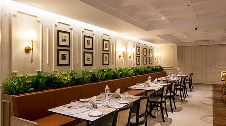 Interior Decor of Cafe Noir