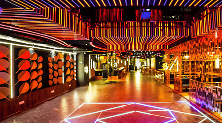 Interior Decor of Nicos Cafe Lounge Bar