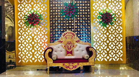 Interior of Abhishek Party Hall Patparganj