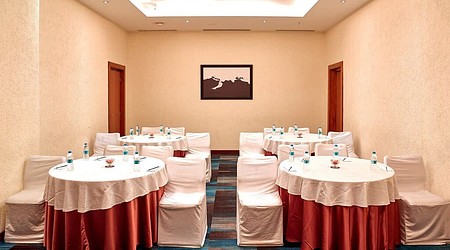 Interior of Conference Hall at Aloft Whitefield