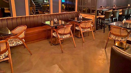 Interior of Gastronomica Kitchen & Bar Greater Kailash 1