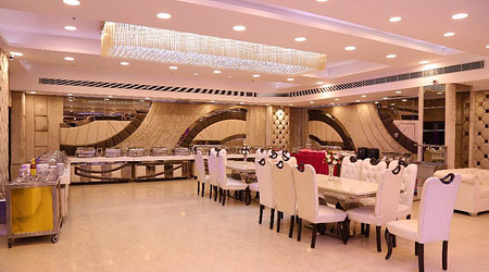 Interior of Gurmeets Banquet Karkardooma