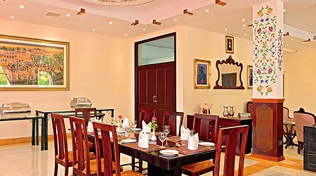Interior of Hotel Talaibagh Palace Amer