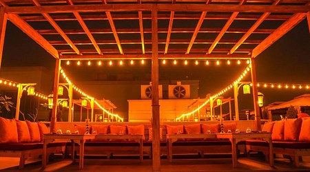 Interior of Noon Mirch Indirapuram