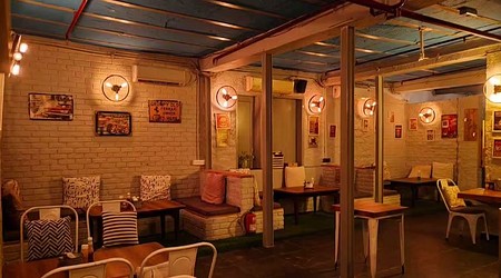 Interior of Routine Affaire Bar And Kitchen MG Road