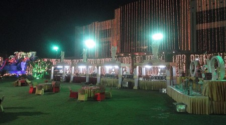 Interior of Shiva Garden Party Lawn Mundka