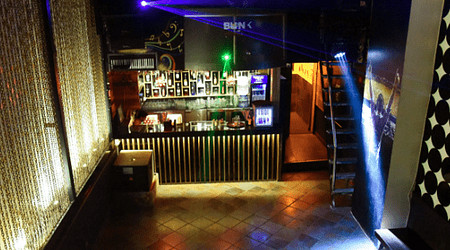 Interior of The Bunk House Hauz Khas Village