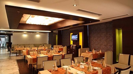 Interior of Treehouse Queens Pearl Hotel Rajiv chowk