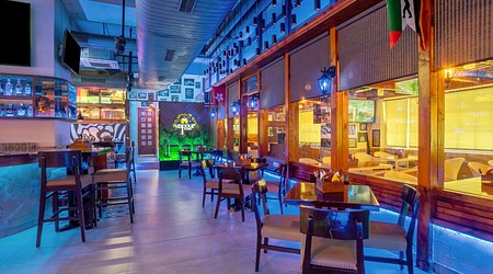 Interior of Vapour Bar Exchange Sohna Road