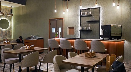 Interior of Zerro Cafe Sector 135
